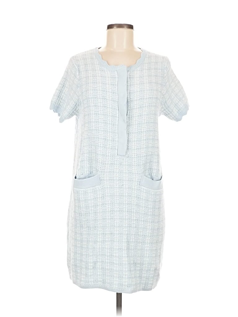 Pre-owned Free Assembly Casual Dress In Blue