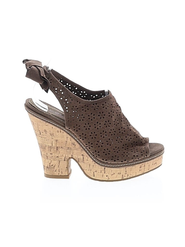 Pre-owned American Rag Cie Heels In Brown