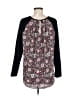 Ann Taylor LOFT Black Long Sleeve Top Size M - photo 2