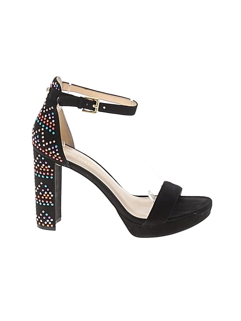 Pre-owned Nine West Heels In Black