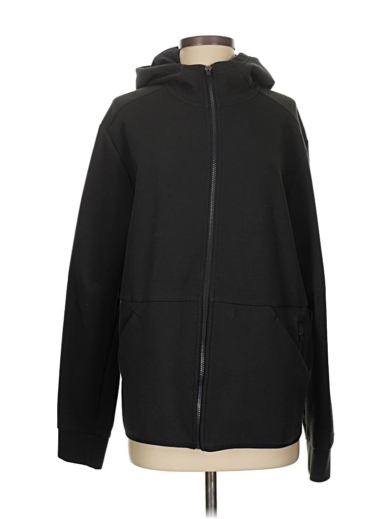 Pre-owned Dsg Zip Up Hoodie In Black