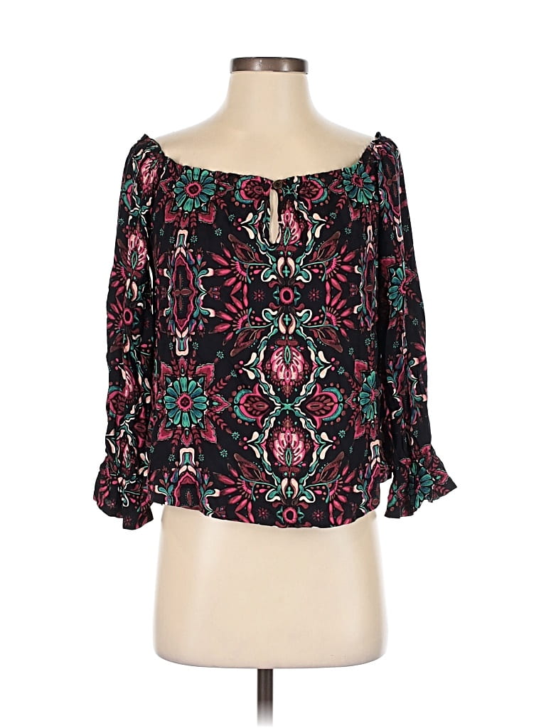 Shyanne 3/4 Sleeve Blouse In Multi