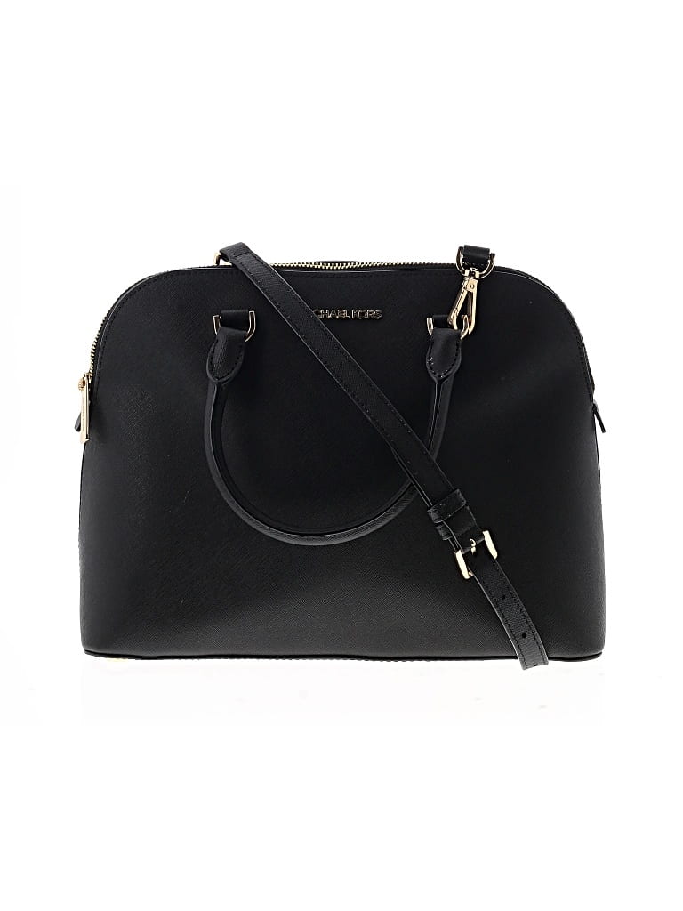 MICHAEL MICHAEL KORS Pre-owned Leather Satchel In Black