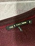 Rag & Bone/JEAN Color Block Burgundy Pullover Sweater Size S - photo 7