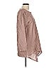 Assorted Brands 100% Polyester Brown Long Sleeve Blouse Size L - photo 4