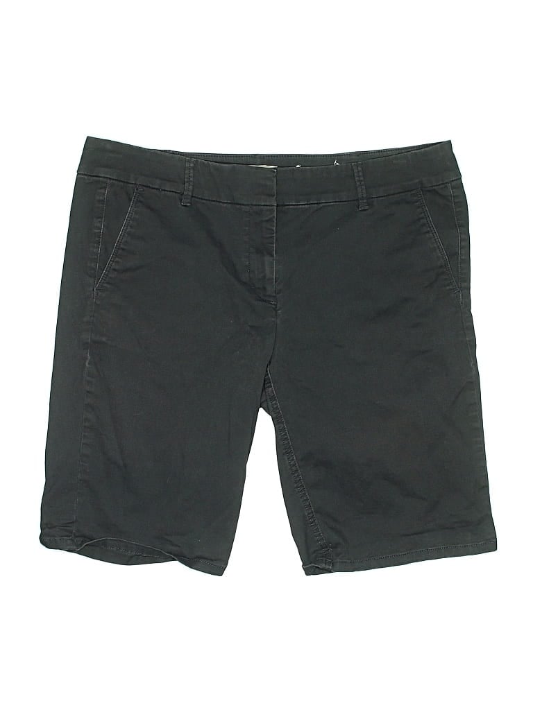 Pre-owned Ann Taylor Loft Outlet Khaki Shorts In Black