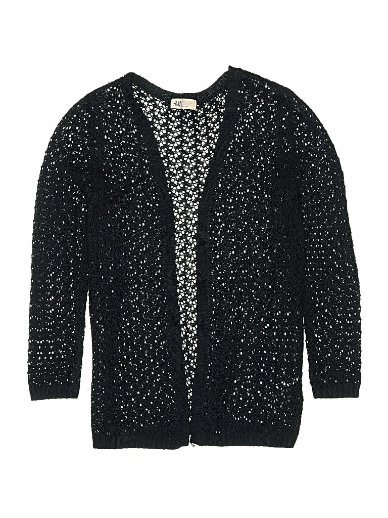 Pre-owned H&m Kids' Cardigan Sweater In Blue