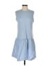 Universal Thread Solid Blue Casual Dress Size S - photo 1