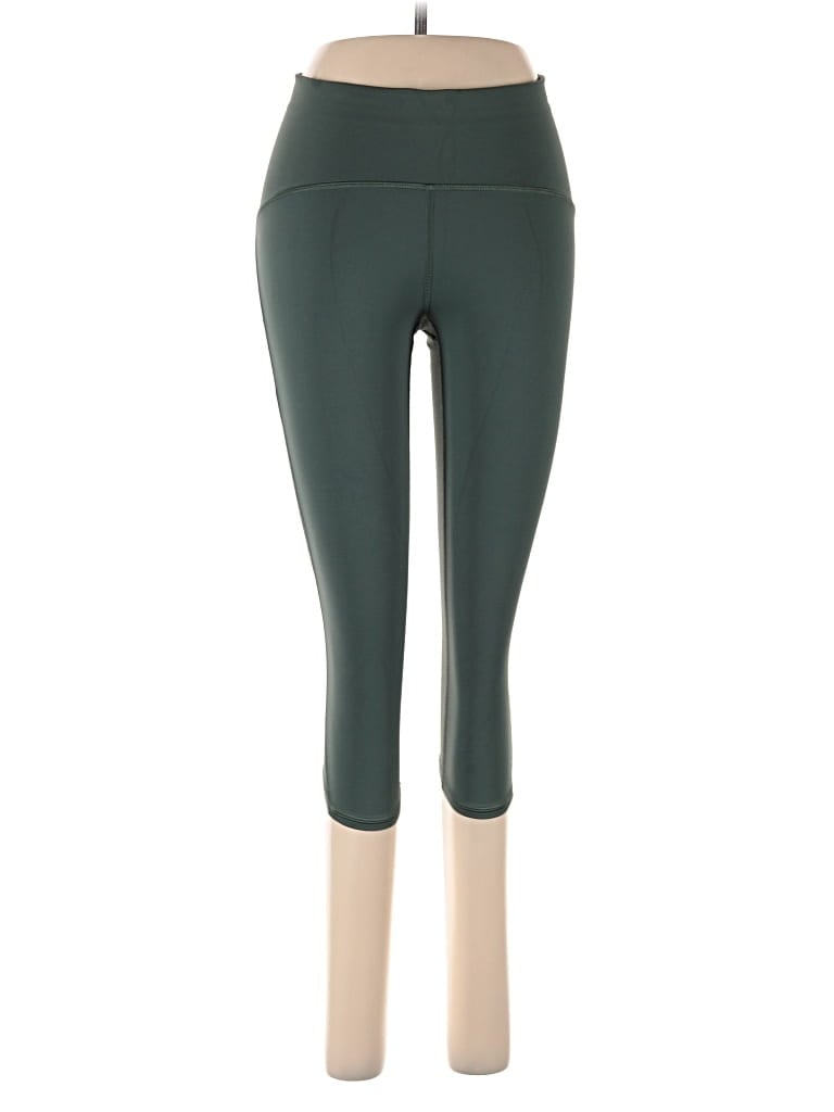 Pre-owned Lululemon Athletica Active Pants In Green