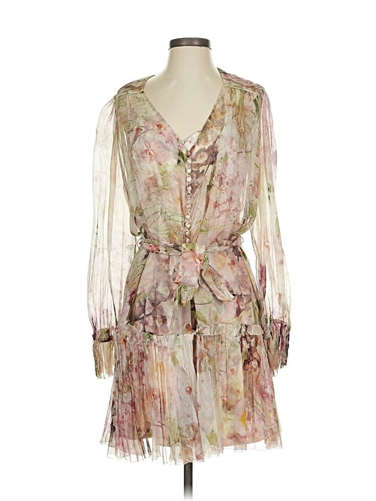 Pre-owned Zimmermann Cocktail Dress In Green