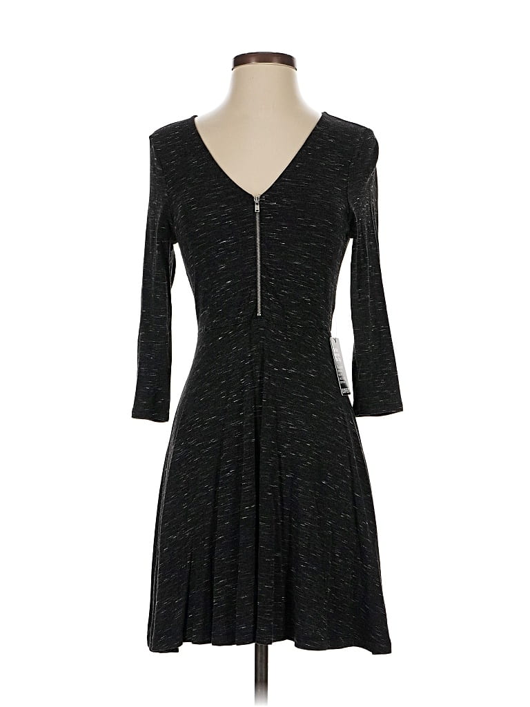 Pre-owned Express Casual Dress In Black