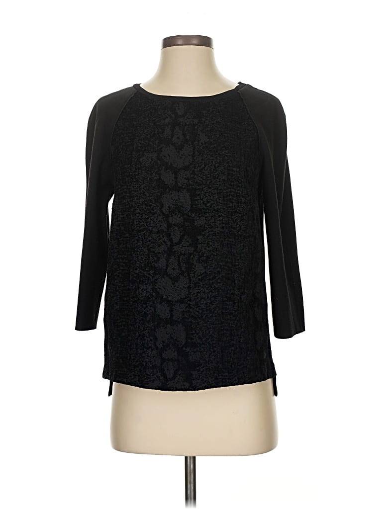 Pre-owned Tahari Pullover Sweater In Black