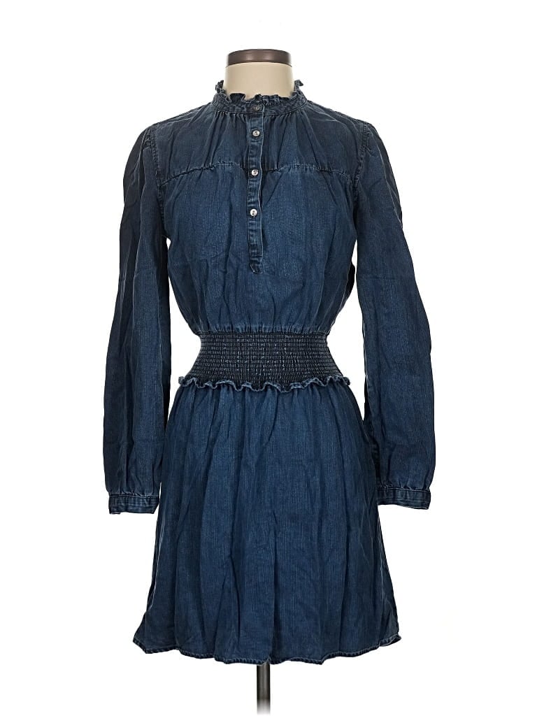 Pre-owned Rails Casual Dress In Blue