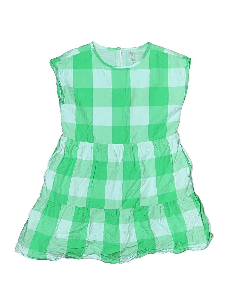 Pre-owned Primary Clothing Kids' Dress In Green