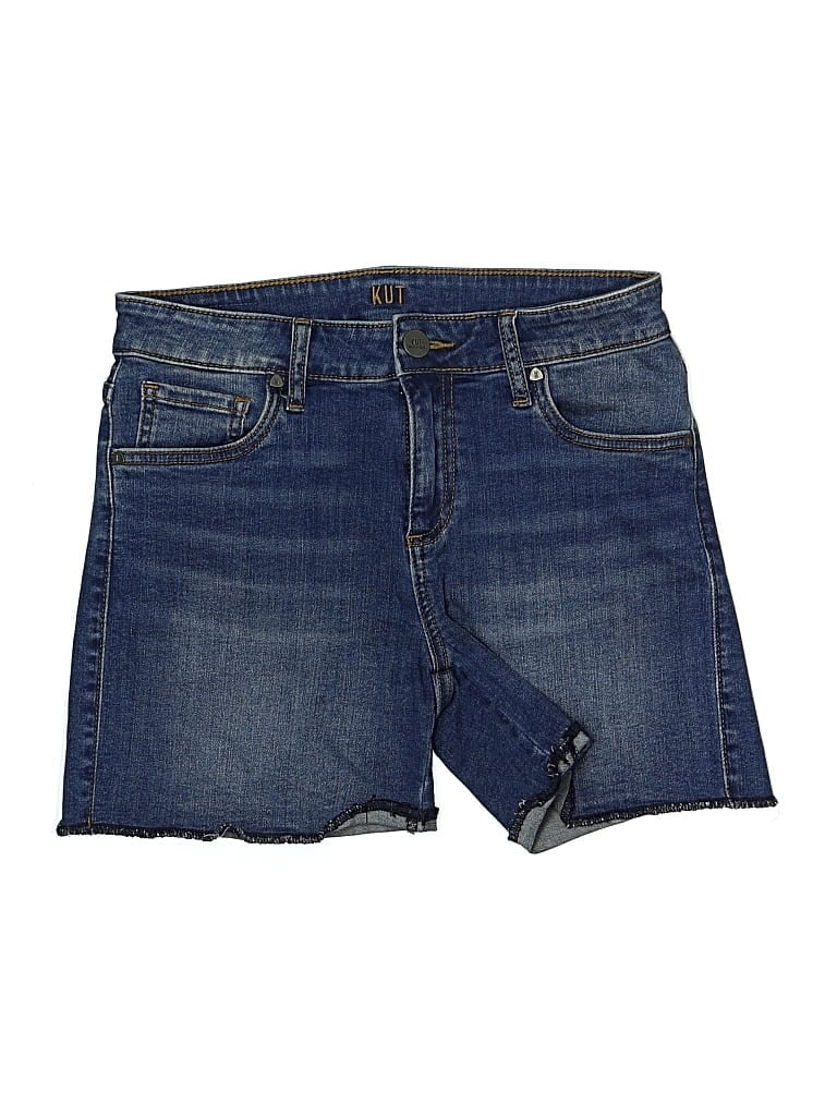 Pre-owned Kut From The Kloth Denim Shorts In Blue