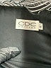 CDC Apparel Paisley Gray Black Cocktail Dress Size 8 - photo 6