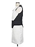 Tibi 100% Polyester Color Block Gray Cocktail Dress Size 10 - photo 5