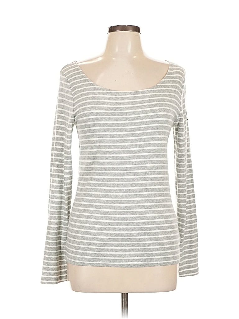 GAP Pre-owned Cardigan Sweater In Silver