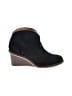 Schuler & Sons Philadelphia Solid Black Ankle Boots Size 6 - photo 1