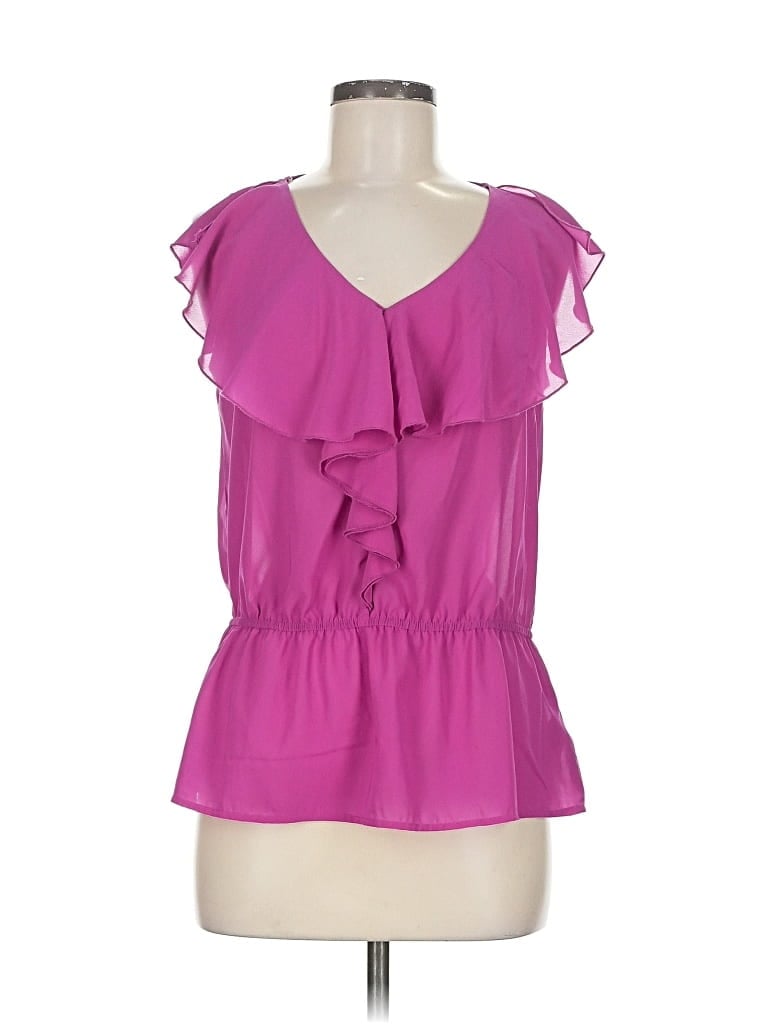 Pre-owned Xxi Sleeveless Blouse In Pink