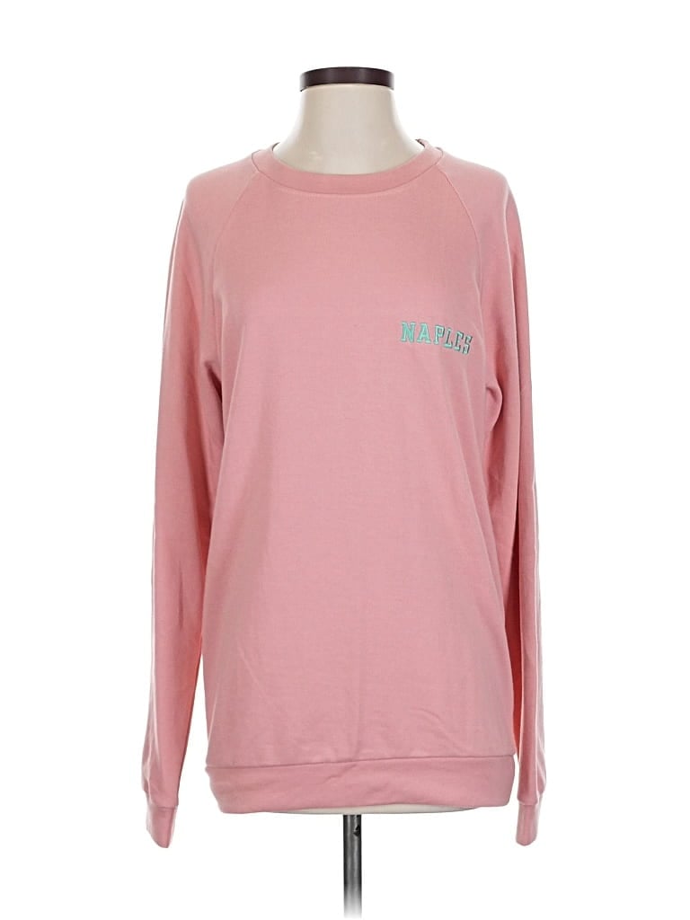 Pre-owned Assorted Brands Sweatshirt In Pink