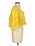 Rebecca Taylor 100% Linen Yellow Jacket Size 0 - photo 4