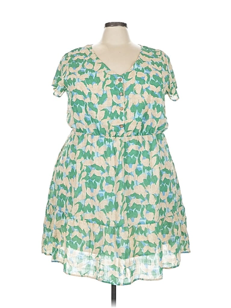 Roolee Casual Dress In Green