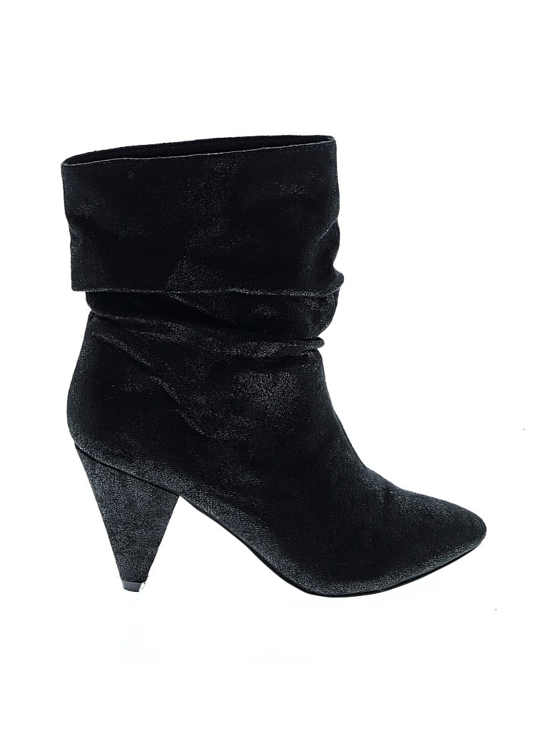 Pre-owned Report Ankle Boots In Black