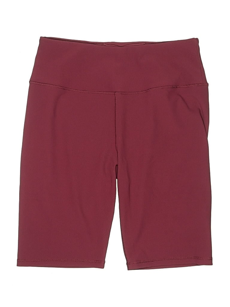 Pre-owned Calia By Carrie Underwood Athletic Shorts In Burgundy
