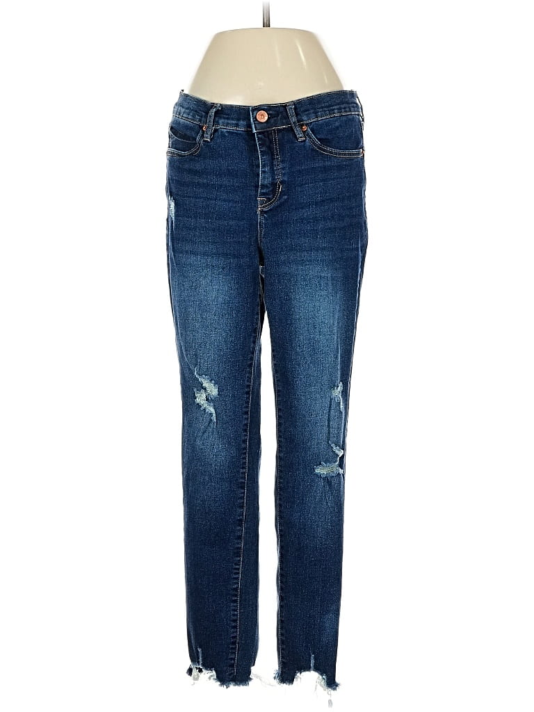 Pre-owned Nicole Miller Jeans In Blue