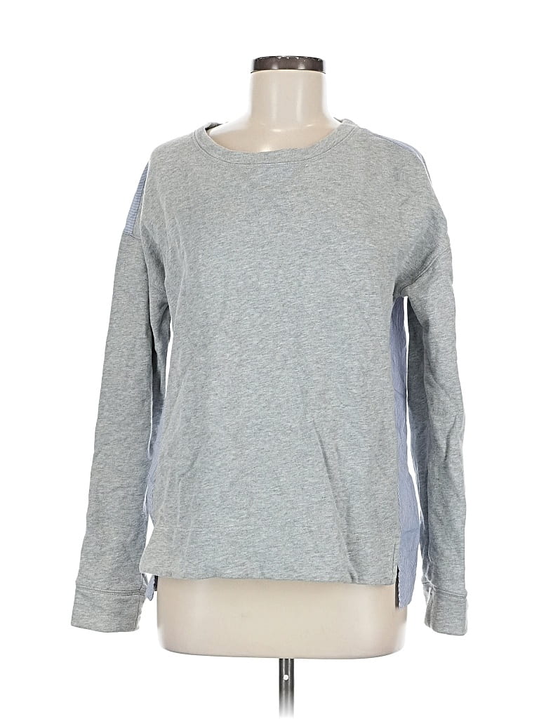 Pre-owned Banana Republic Sweatshirt In Gray