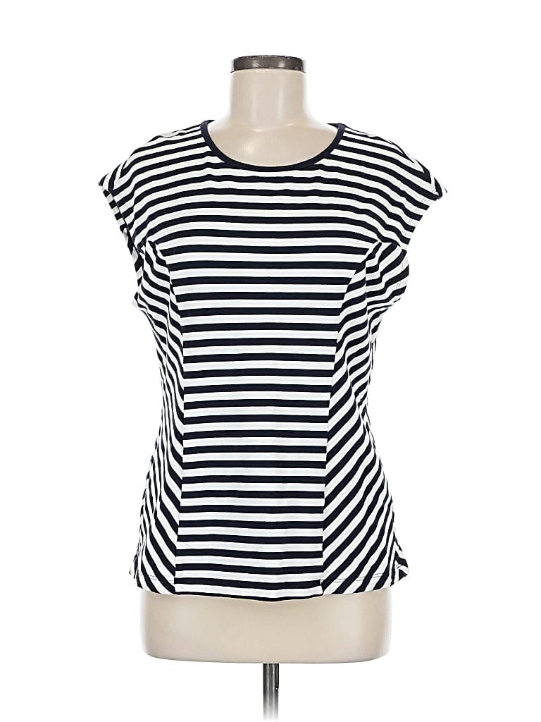 Pre-owned Cabi Sleeveless T-shirt In White