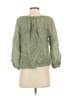 J.Crew Green 3/4 Sleeve Blouse Size XS - photo 2
