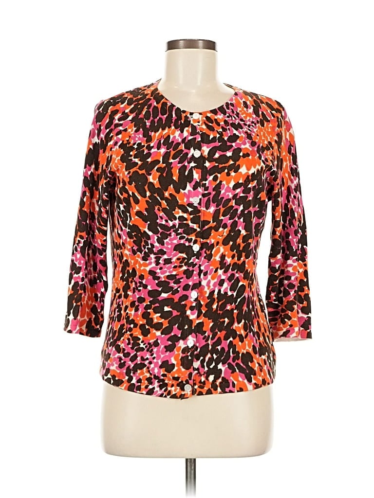 Pre-owned Sag Harbor 3/4 Sleeve Blouse In Orange