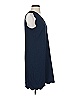 CeCe 100% Polyester Solid Blue Casual Dress Size 4 - photo 4