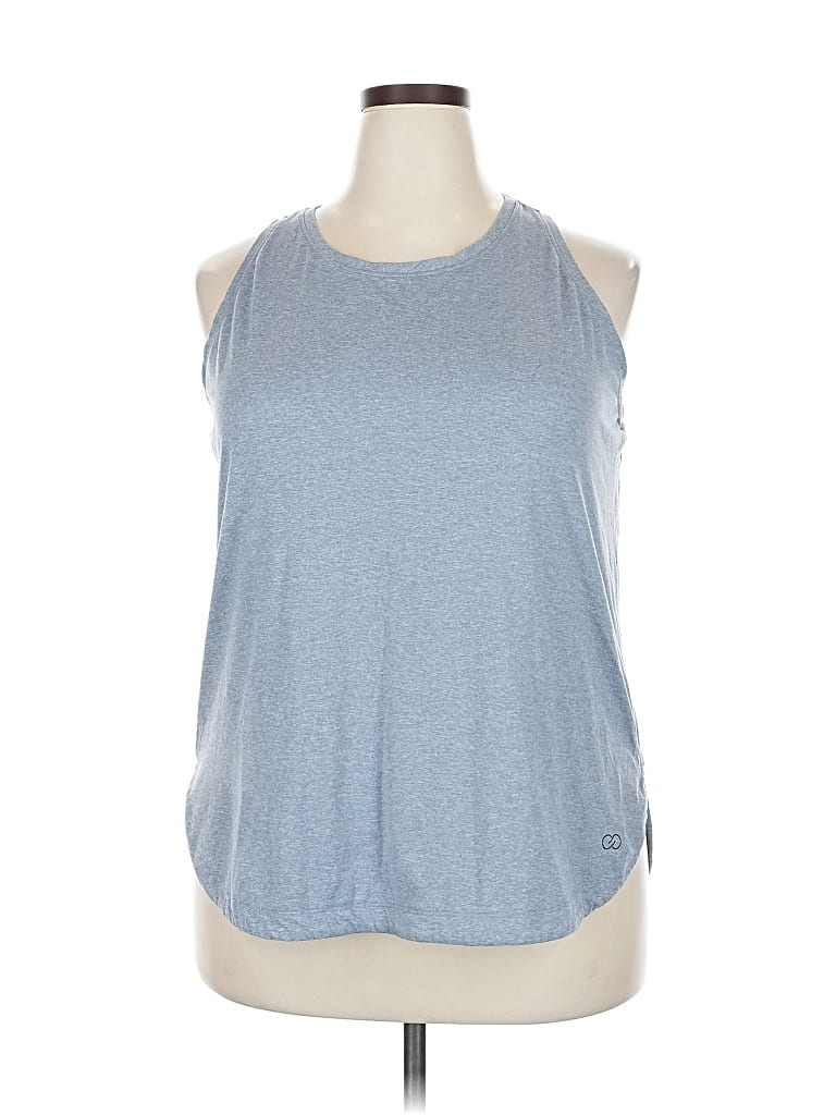 Pre-owned Calia By Carrie Underwood Sleeveless T-shirt In Blue