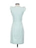 Ann Taylor Solid Teal Cocktail Dress Size 0 - photo 2