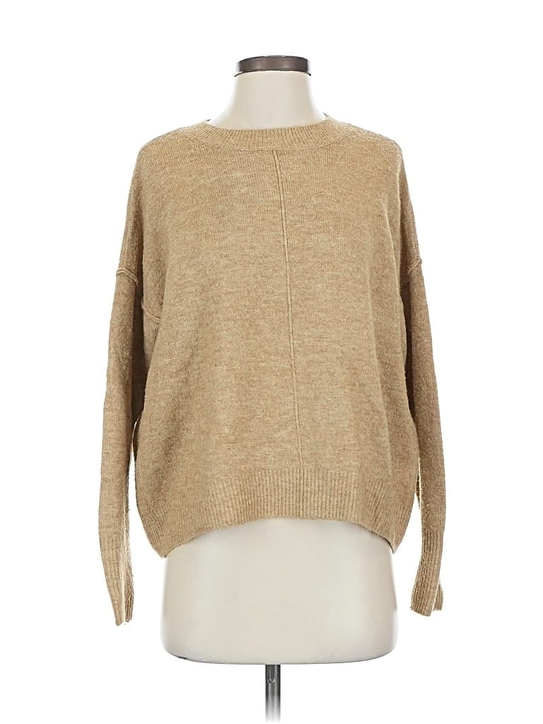 Pre-owned Unbranded Pullover Sweater In Brown
