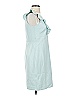 Ann Taylor Solid Teal Cocktail Dress Size 0 - photo 4
