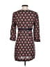 Boden Print Black Blue Casual Dress Size 4 - photo 2