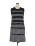 MICHAEL Michael Kors Houndstooth Black Casual Dress Size XL - photo 1