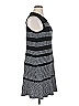 MICHAEL Michael Kors Houndstooth Black Casual Dress Size XL - photo 4