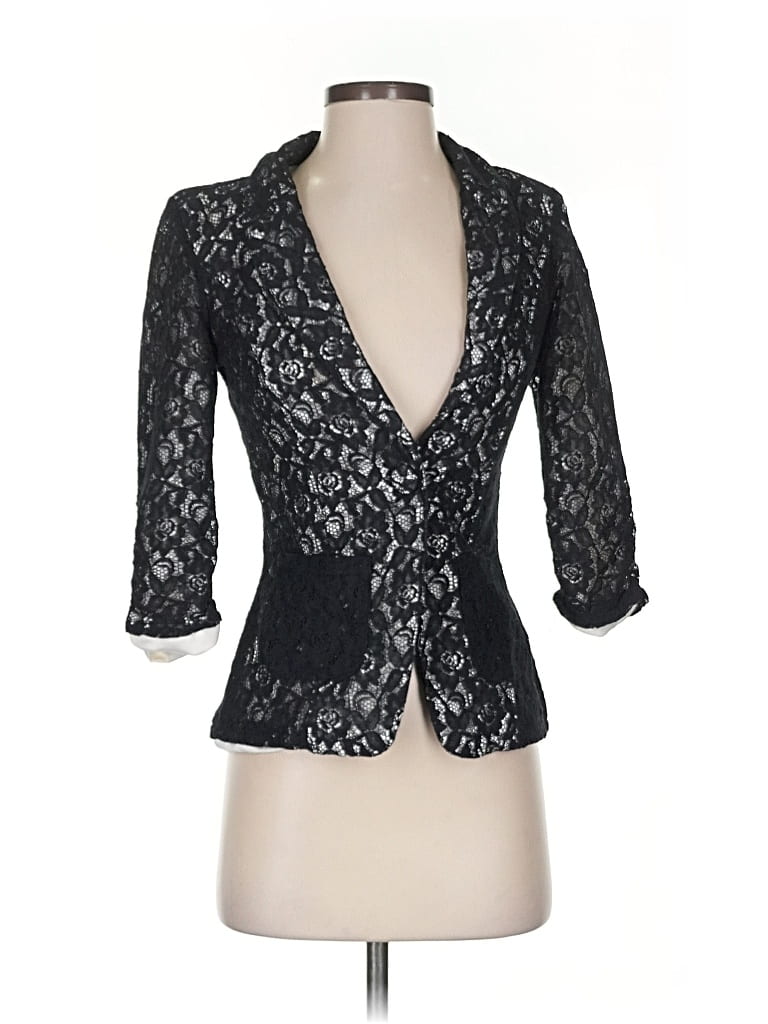 WET SEAL Pre-owned Blazer Jacket In Black