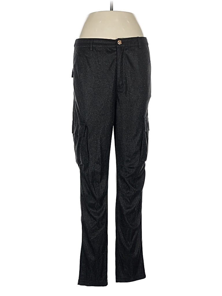 BOOHOO Pre-owned Cargo Pants In Black