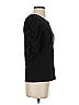 FRAME 100% Cotton Black 3/4 Sleeve Top Size S - photo 4