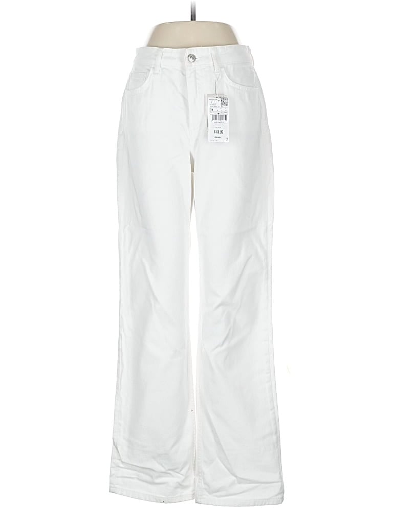 Pre-owned Mng Jeans In White