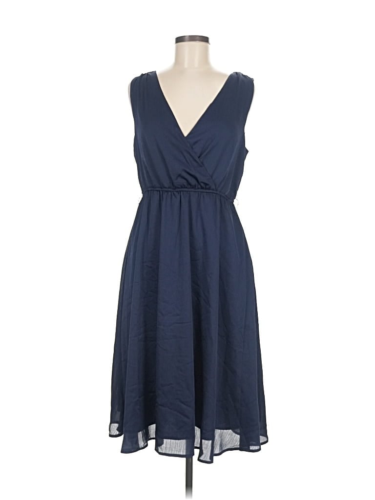 Pre-owned Modcloth Casual Dress In Blue