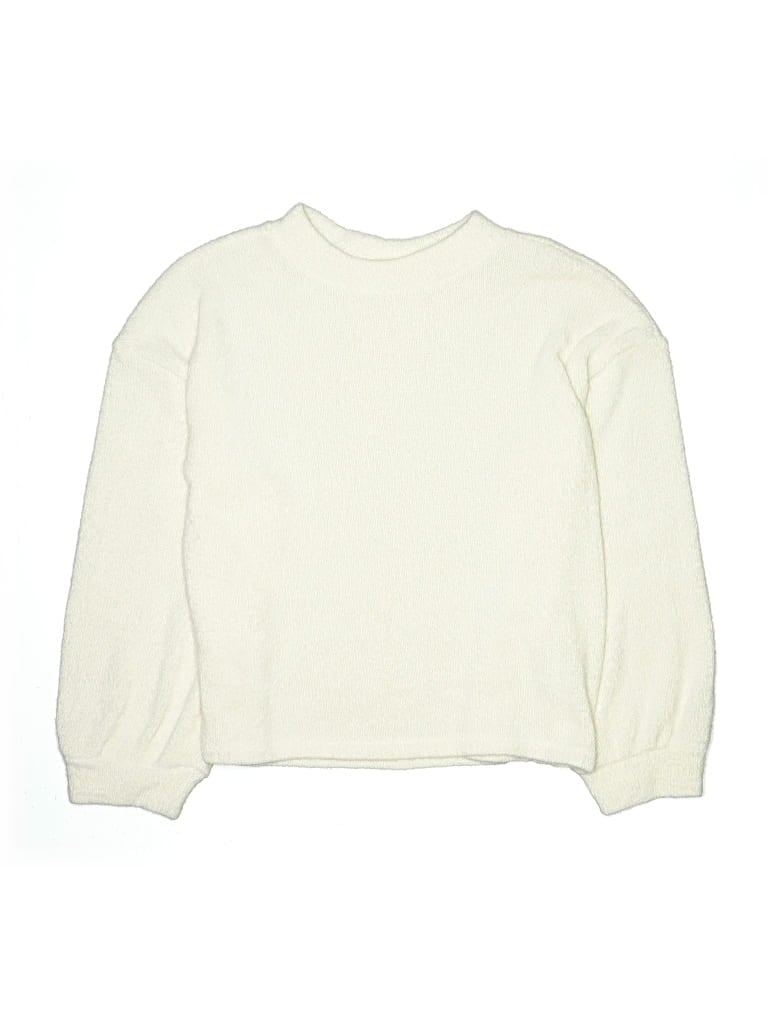Pre-owned Old Navy Kids' Pullover Sweater In White