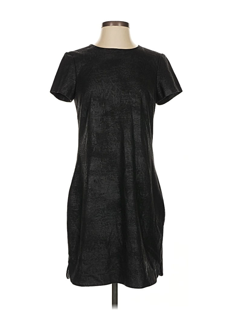 Pre-owned Br Standard Casual Dress In Black