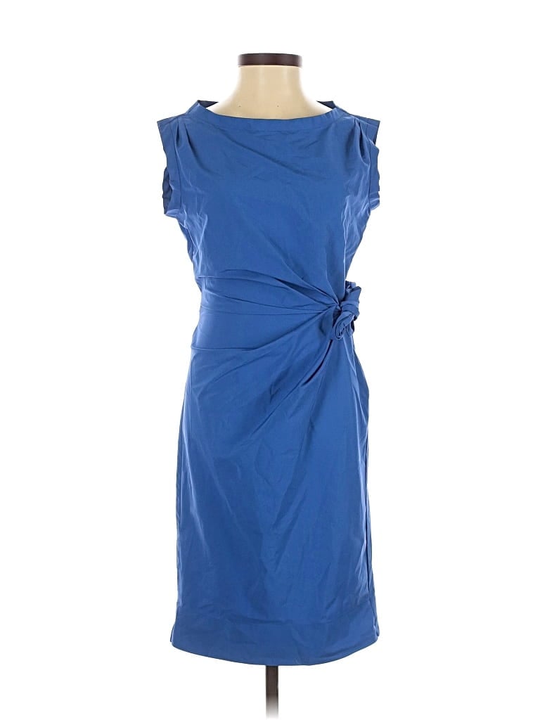 Pre-owned Diane Von Furstenberg Cocktail Dress In Blue